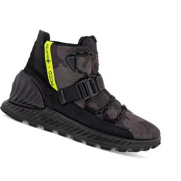 Bottes Ecco Exostrike Gtx Boucle Homme Grise Noir | FR 437KOR